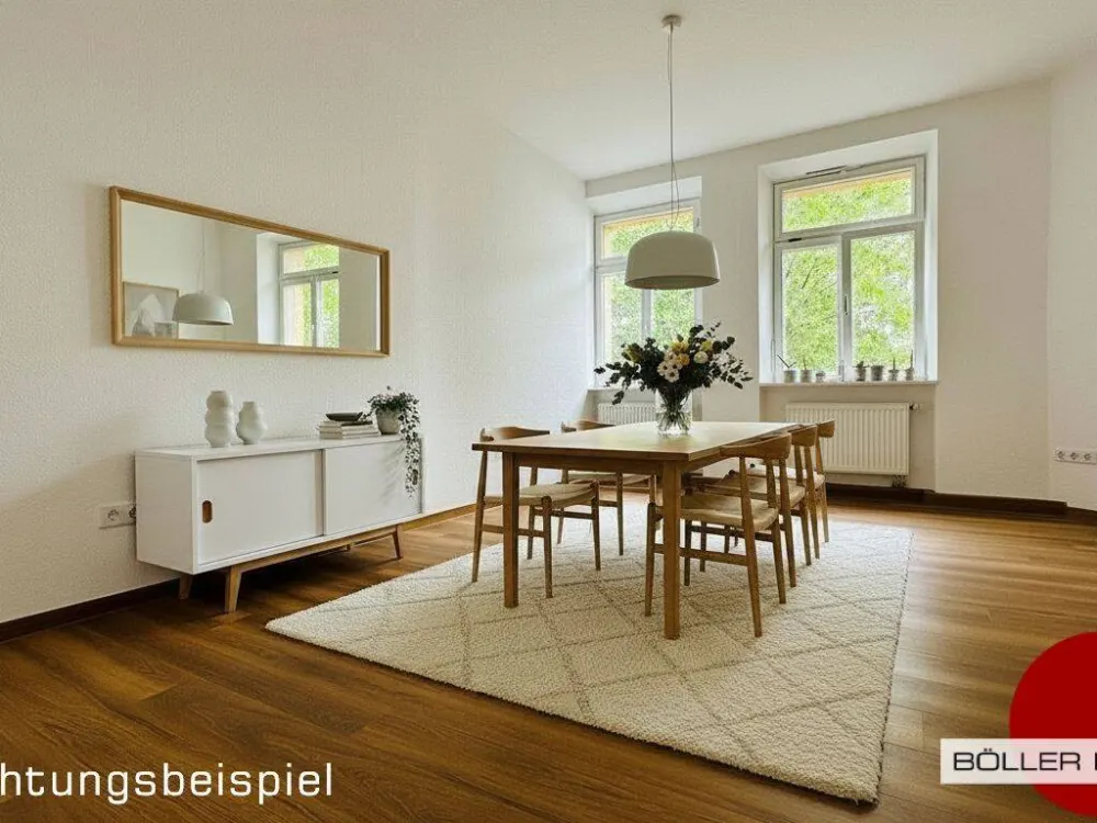 Südstadtflair! Schöne 3,5-Zi. Altbauwohnung im Erstbezug mit Einbauküche & Balkon!