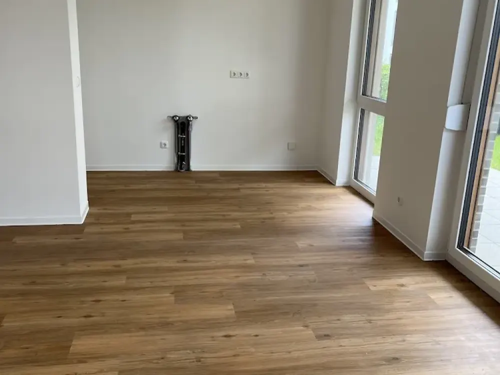 Moderne 2-Zimmer-Neubauwohnung mit Terrasse und Garten im Zweitbezug!
