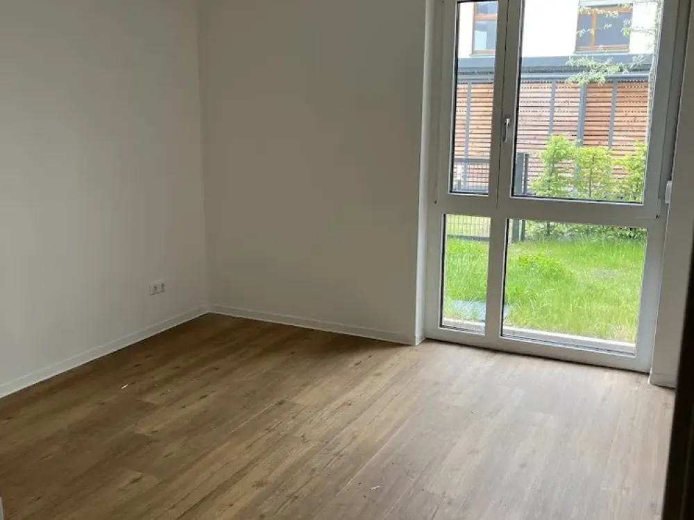 Moderne 2-Zimmer-Neubauwohnung mit Terrasse und Garten im Zweitbezug!