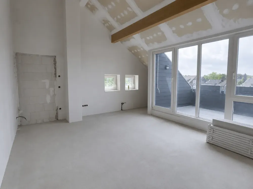 Penthouse mit Dachterrasse, Erstbezug: 2 Zimmer, 67 m² (Meerbusch-Büderich)