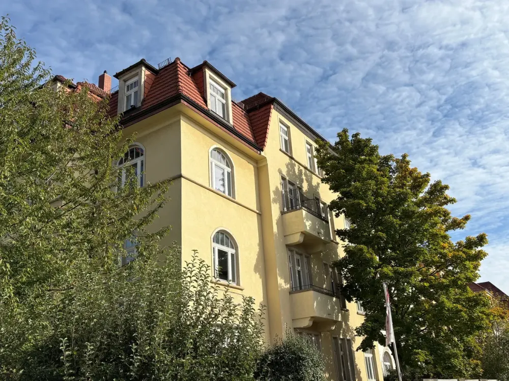 Bright Apartment with Balcony in Renovated Old Building
