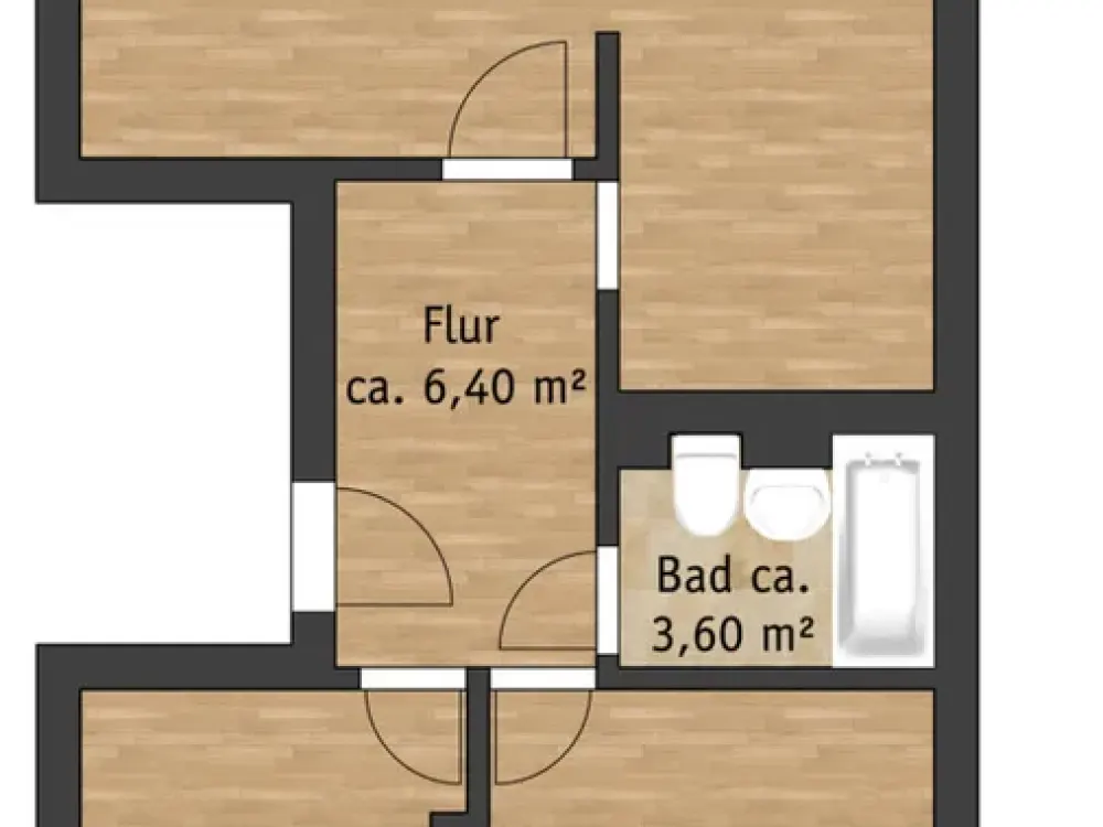 Helle 3-Raum-Wohnung auf dem Sonnenstein in Pirna
