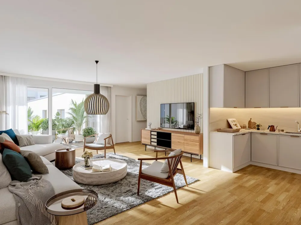 Sustainable Living in a Prime Location: New Build for Rent from September 2026! Apartment 2.09