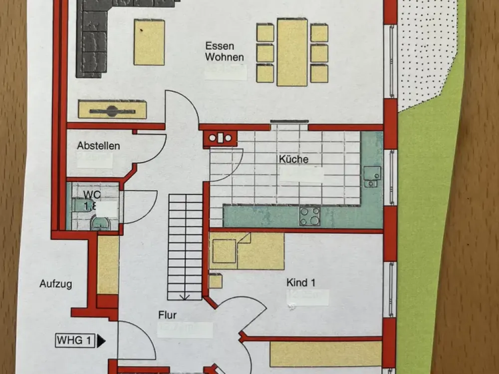 Neuwertige 5-Zimmer-Wohnung mit groß. Terrasse in Aitrach