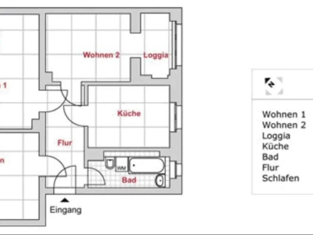 Modern sanierte 3-Raumwohnung sucht neue Mieter*innen!