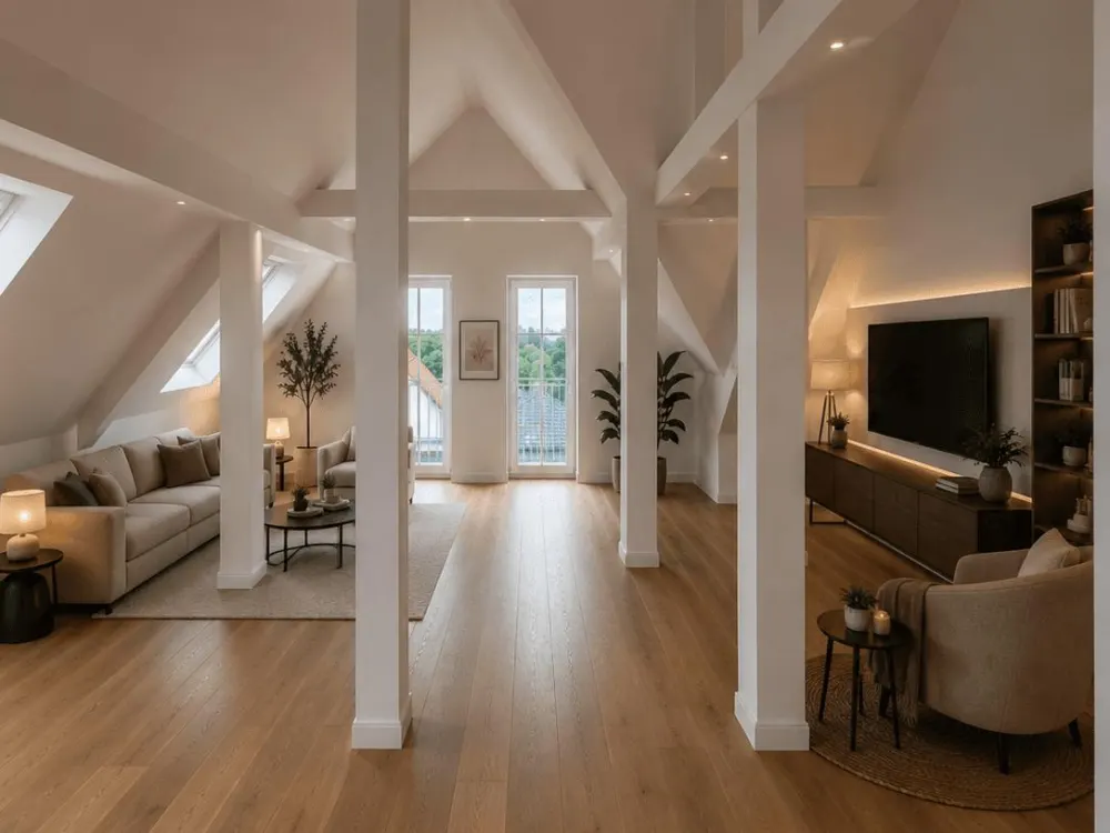 1. Monat mietfrei - Penthouse-Flair Wohnung in Mahlsdorf