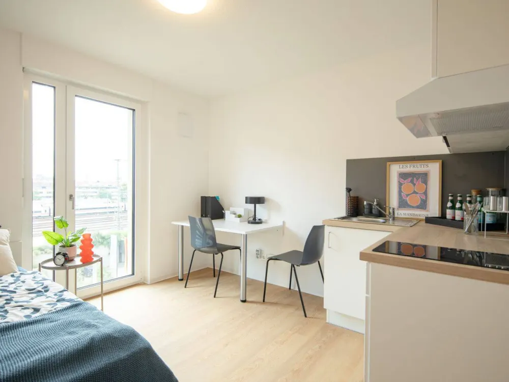Zentral wohnen in Nürnberg, 1-Zimmer-Apartment mit Stil | WE 4.06