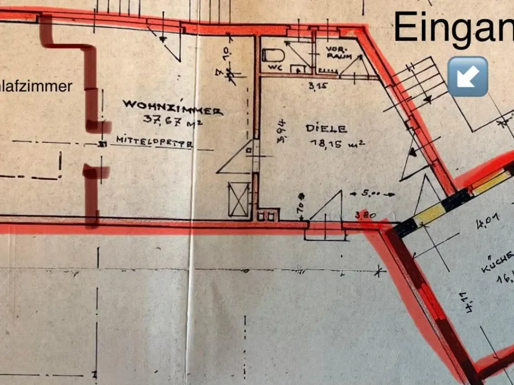2 Zimmer Wohnung*Erstbezug nach Sanierung