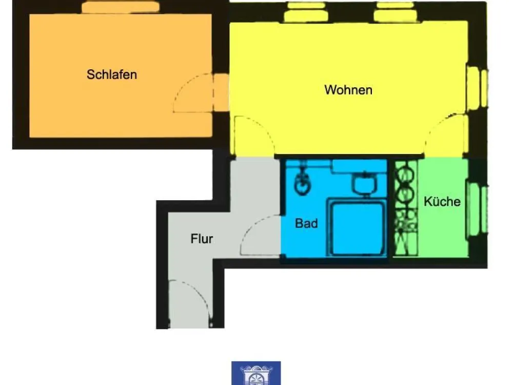 Optimal geschnittene Wohnung in Radebeul- Lindenau!