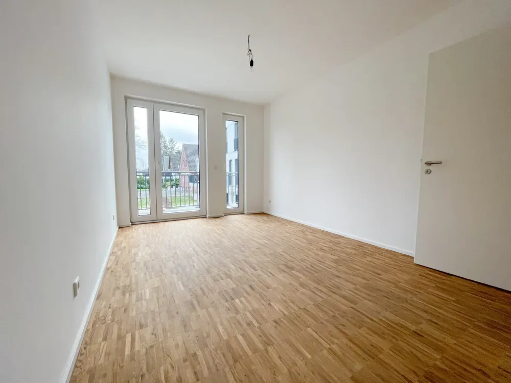 Hochwertige Wohnung mit EBK und Balkon: stilvolle, geräumige 2-Zimmer-Wohnung in Rahlstedt, Hamburg