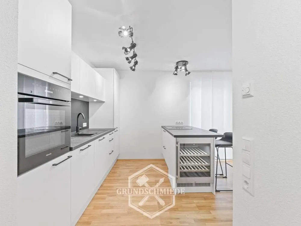 Erstklassig möblierte 2-Zimmer-Wohnung