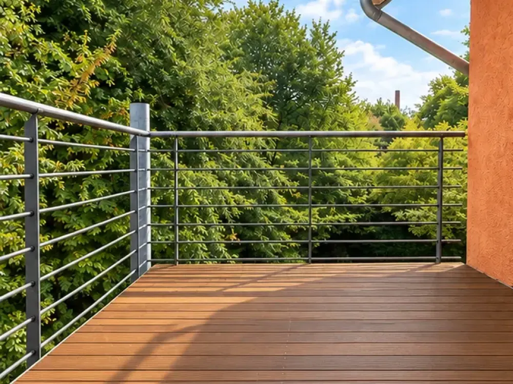 Bright, freshly renovated 2-room apartment with a view of greenery