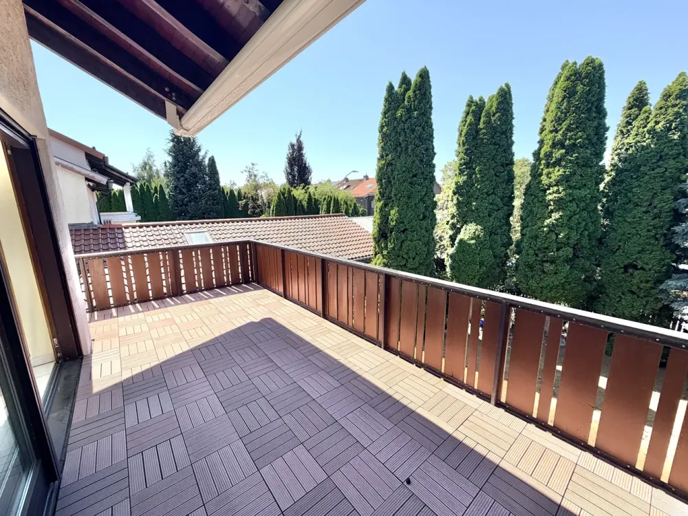 Luxuriöse 3-Zi.-Familienwhg. in ruhiger grüner Lage mit großer Südterrasse in Unterschleißheim