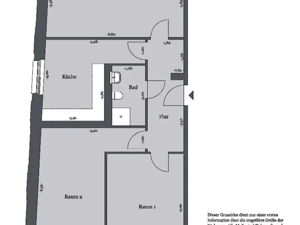 3-Room Shared Apartment 5.03 Only for Students and Trainees