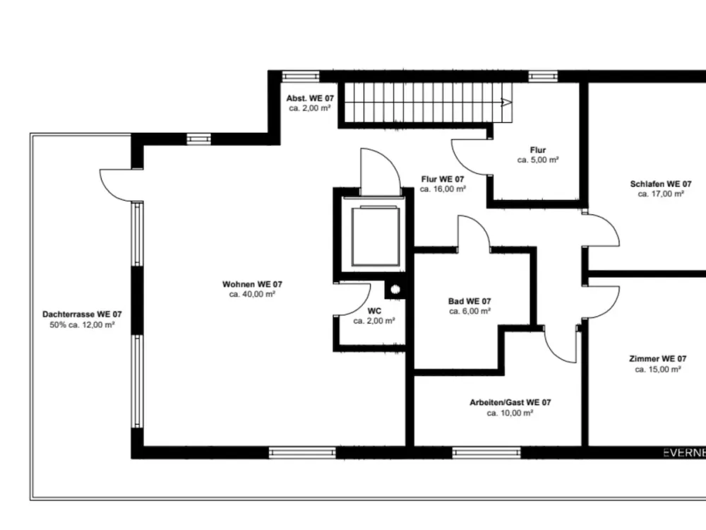 WE 7: Penthousewohnung mitten in Dellbrück
