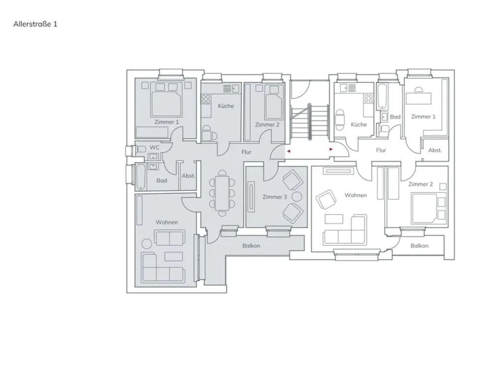 großzügige 4-Zimmerwohnung