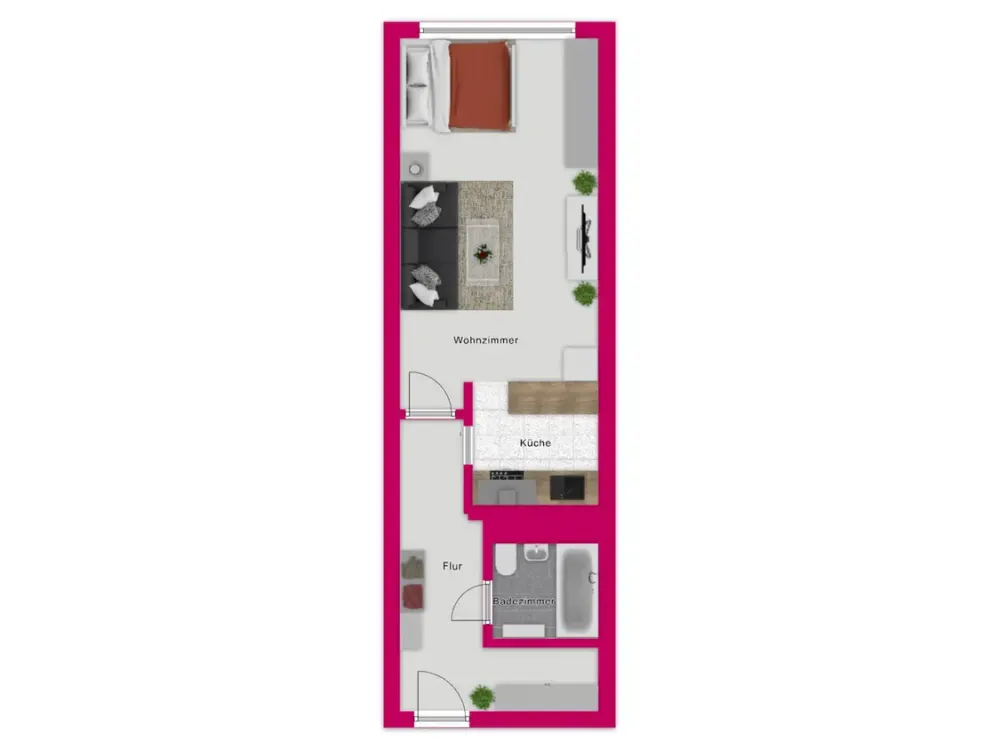 Budapester Straße 39/76, 1 Zimmer in Erfurt