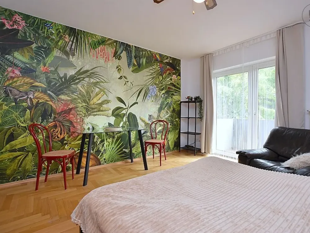 Bright, nicely furnished 1-room apartment with balcony in Böblingen