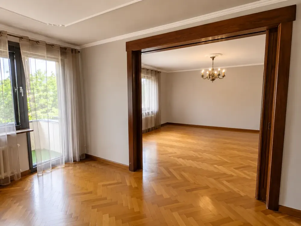 4,5-Zi.-Traumwohnung mit 147 m², EBK, großem Balkon, Doppelgarage & Keller, WG-geeignet