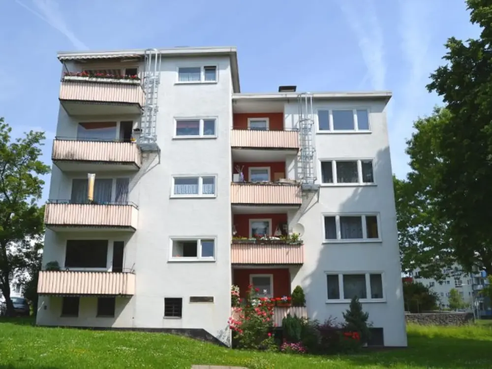 Schicke 3-Zimmer-Wohnung mit Balkon und Blick ins Grüne