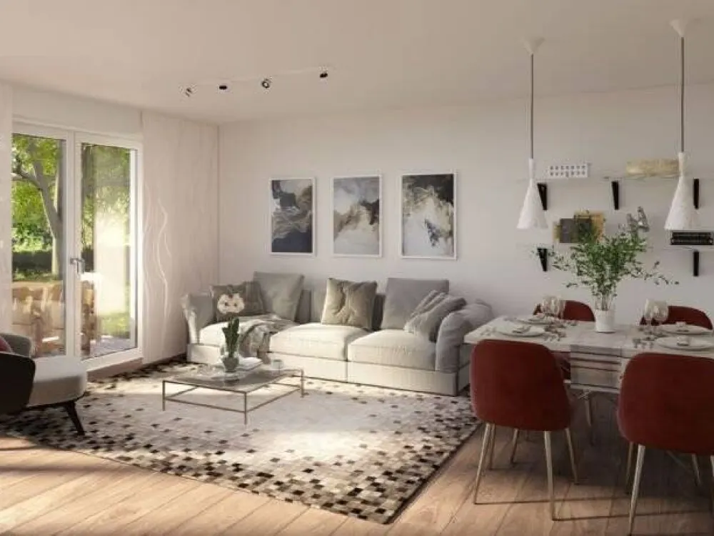 Moderne 2 Raum Neubauwohnung