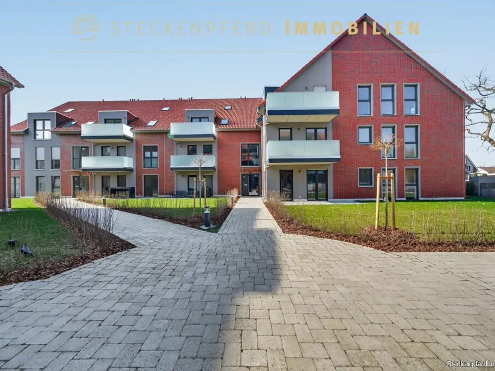 Stilvolle EG-Wohnung mit Garten für anspruchsvolle Mieter mit EBK und Wallbox im schicken Neubau!