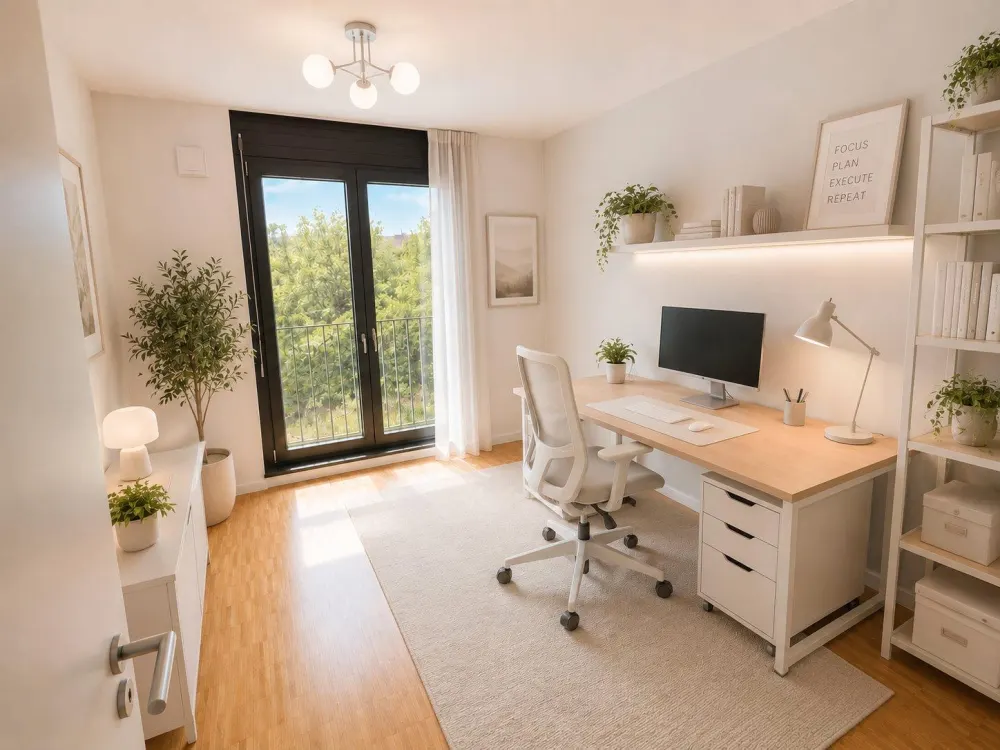 VERMIETUNG: Moderne 3-Zimmer-Wohnung im 1.OG, Balkon, Garage, EBK