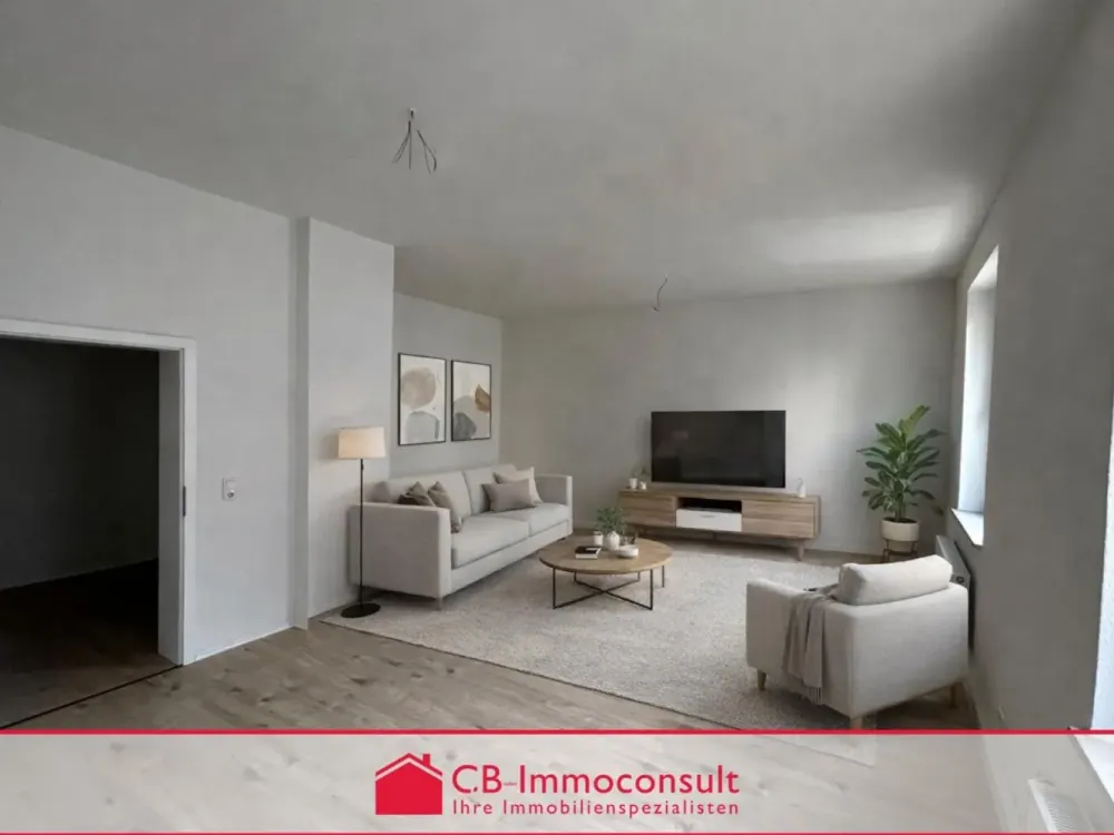 Schöne modernisierte EG-Wohnung in zentraler Lage mit eigenem Gartenbereich und Balkon
