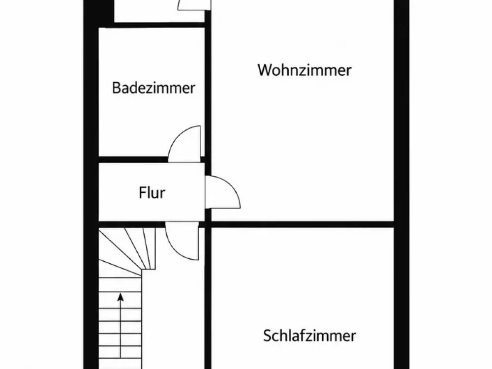 2 Rooms and Balcony Quiet + Near Train Station in Köln-Mülheim