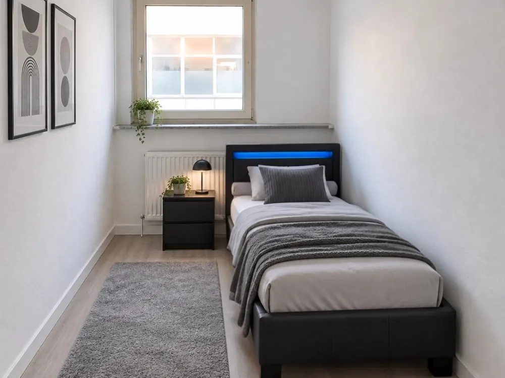 Bright Shared Room | 3-Women Shared Flat | Balcony | Modern Furnished