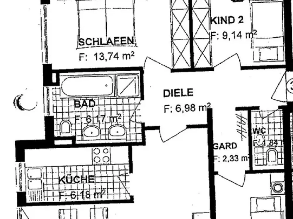 +++ Tolle 4 Zimmerwohnung mit neuer EBK +++