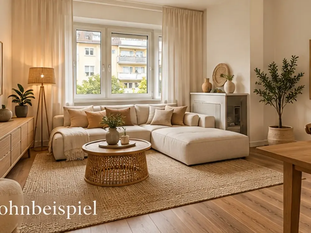 Erstbezug nach Sanierung! Stilvolle 2-Zimmer-Wohnung mit Wintergarten in TOP-Lage