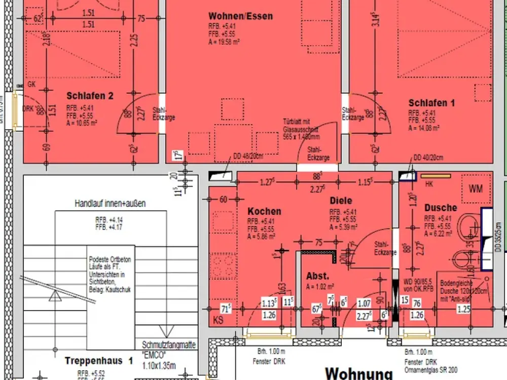 Seniorengerechte 3-Zimmer- Wohnung mit WBS und Einkommensstufe 2 - Nur für Personen ab 60 Jahren!