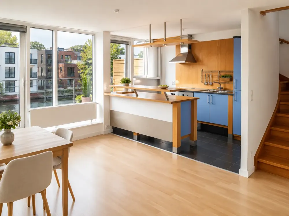 Attraktive Wohnung in Buxtehude mit Blick auf den schönen Hafen!