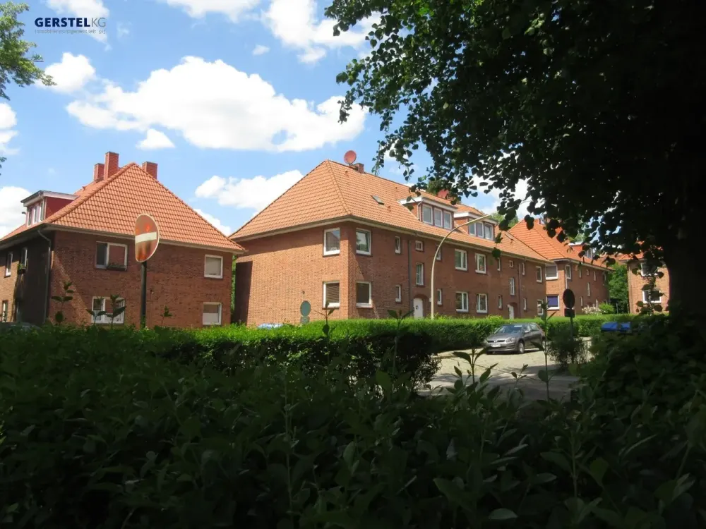 First occupancy after renovation, quiet 2-room apartment in Hamburg-Bergedorf