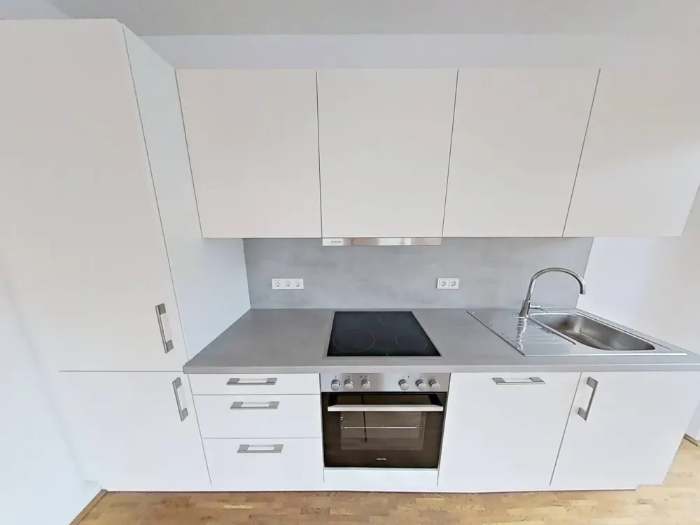 Spacious 3-Room Apartment with Roof Terrace & Modern Built-In Kitchen