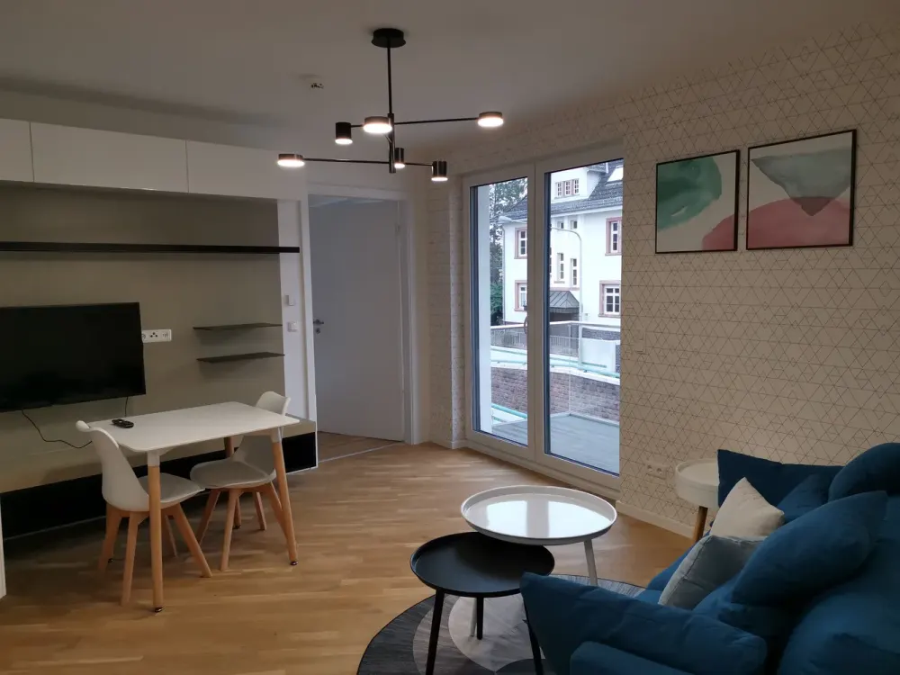 Vollmöbliertes 2 Zimmer Apartment in Frankfurt- Nied