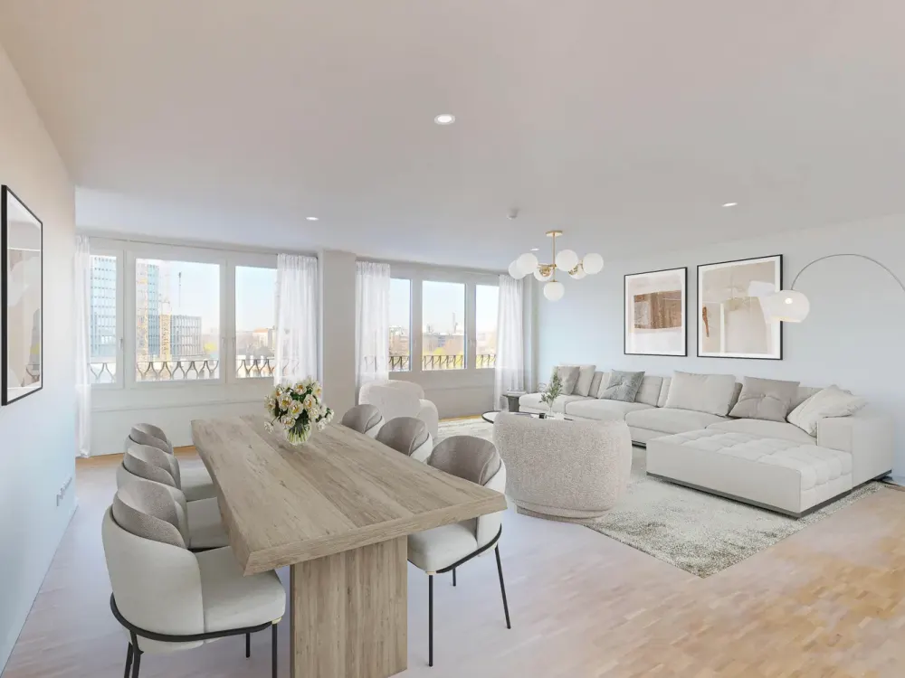 Your Urban Oasis, Spacious 3-Room Apartment in Crown II
