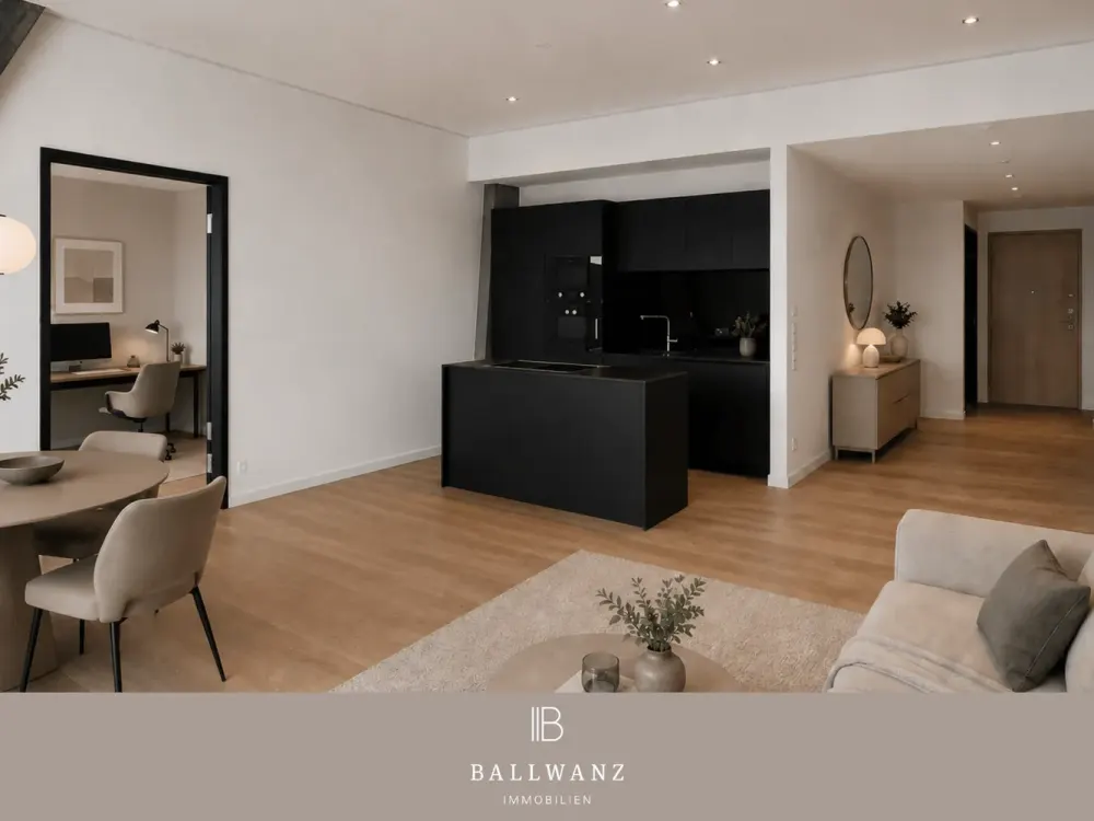 Living in the Prime Spots of the City: 3-Room Apartment with Skyline View
