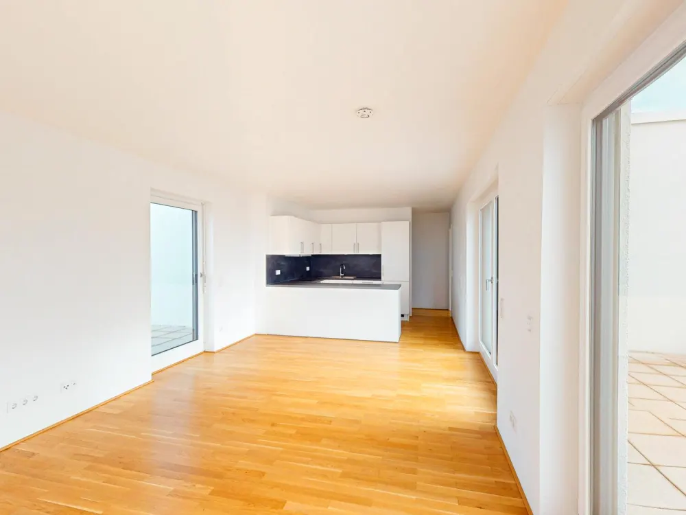 Exlusive 3-Zimmer-Wohnung mit EBK, Balkon und Dachterrasse