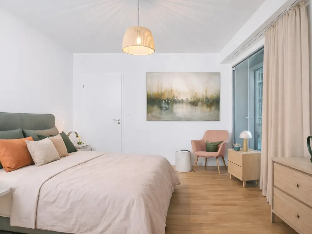 Fantastische Aussicht trifft moderne Wohnatmosphäre: Großzügige 2-Zimmer Wohnung