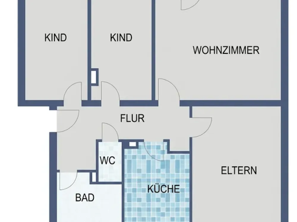 Familienfreundliche 4-Zimmer-EG-Wohnung mit Balkon in Edermünde-Haldorf