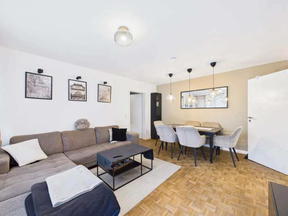 Bezugsfertige 3-Zimmer-Wohnung, voll möbliert & modern ausgestat