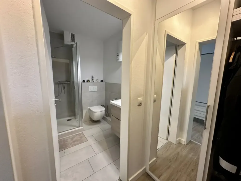 Findorff: Moderne, ruhige und helle 1 Zimmer Wohnung mit Balkon und Einbauküche