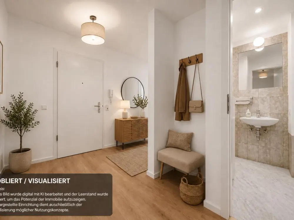 NEUE FOTOS nach RENOVIERUNG: 1 Min. RHEINUFER, 2 Min. CARLSPLATZ, 3. Min. ALTSTADT, 5. Min. zur KÖ!
