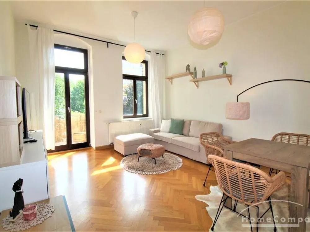 23324 HomeCompany Dresden Möbliert/Furnished 2-Zimmer Wohnung mit Balkon in Dresden-Friedrichstadt max. 4 Personen