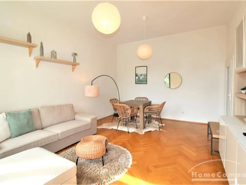 23324 HomeCompany Dresden Möbliert/Furnished 2-Zimmer Wohnung mit Balkon in Dresden-Friedrichstadt max. 4 Personen