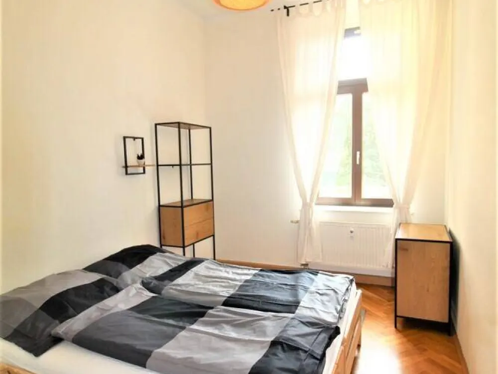23324 HomeCompany Dresden Möbliert/Furnished 2-Zimmer Wohnung mit Balkon in Dresden-Friedrichstadt max. 4 Personen