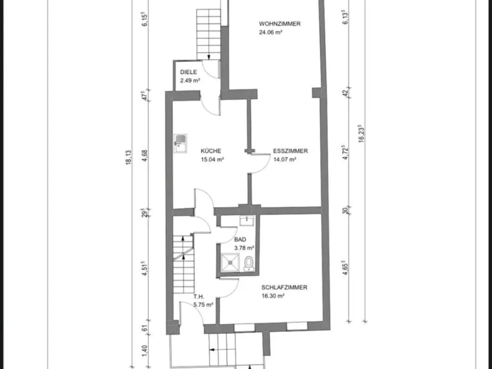3 zkb EG Wohnung