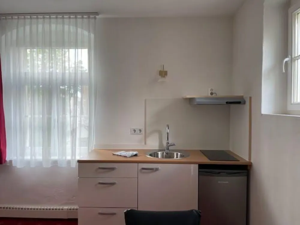✿ Villa Loschwitz ► Apartment mit Gartenblick 25m² ab Februar 2027 ► Voll möbliert, Wasser, Strom, Heizung und Internet sind in der Miete enthalten. Einfach einziehen.